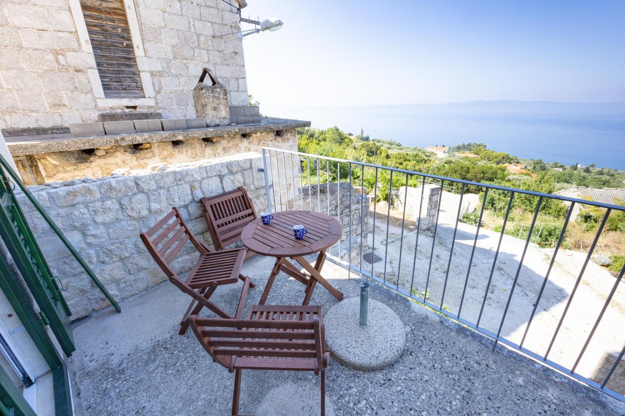 Stone House Kurtic Stara Podgora Vila Exterior foto