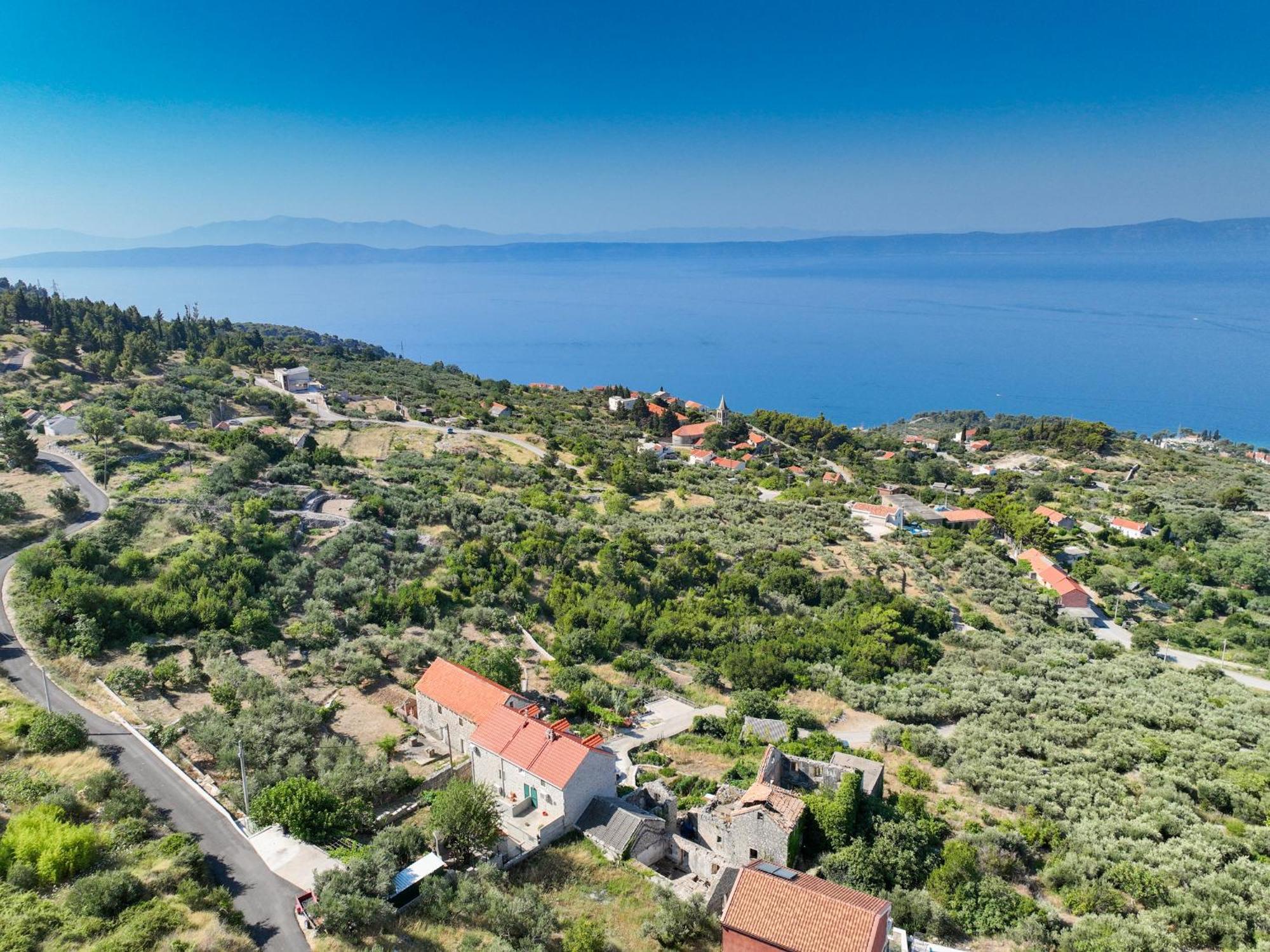 Stone House Kurtic Stara Podgora Vila Exterior foto